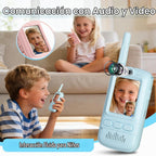 Walkie Talkies de Toys Kids: recargable de largo alcance