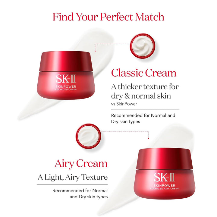 SK-II SKINPOWER Crema facial \u2013 Crema facial antiarrugas para a...