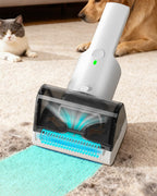 Herramienta eléctrica de depilación de mascotas, aspiradora y rodillos de pelusa para gatos y perros, herramienta automática portátil para interiores y exteriores, cama de gato, marco de