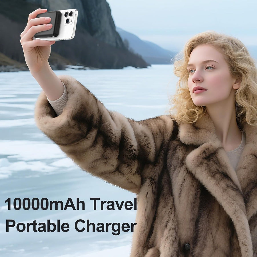 para Cargador Portátil Magsafe - Batería de 10000mAh para Magsafe c...