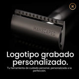 MANSCAPED® The Plough® 2.0 Maquinilla de Afeitar de Seguridad Facia...