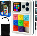 Juego de rompecabezas de diapositivas con más de 1000 desafíos, 3 modos de dificultad, juguete electrónico deslizante para el cerebro, juego de viaje de lógica de mano, regalo para niños