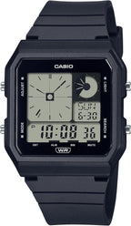 Casio POP Reloj digital con iluminación LED de banda basada en bio-based y alarma diaria