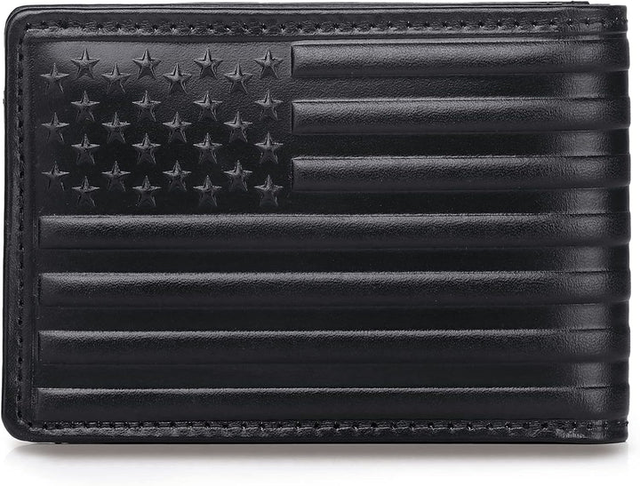 Cartera Pefiam de cuero de grano completo para hombres - Cartera pl...