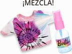 Tara Toys Barbie - Kit de diseño de moda de teñido anudado, juego de diseño