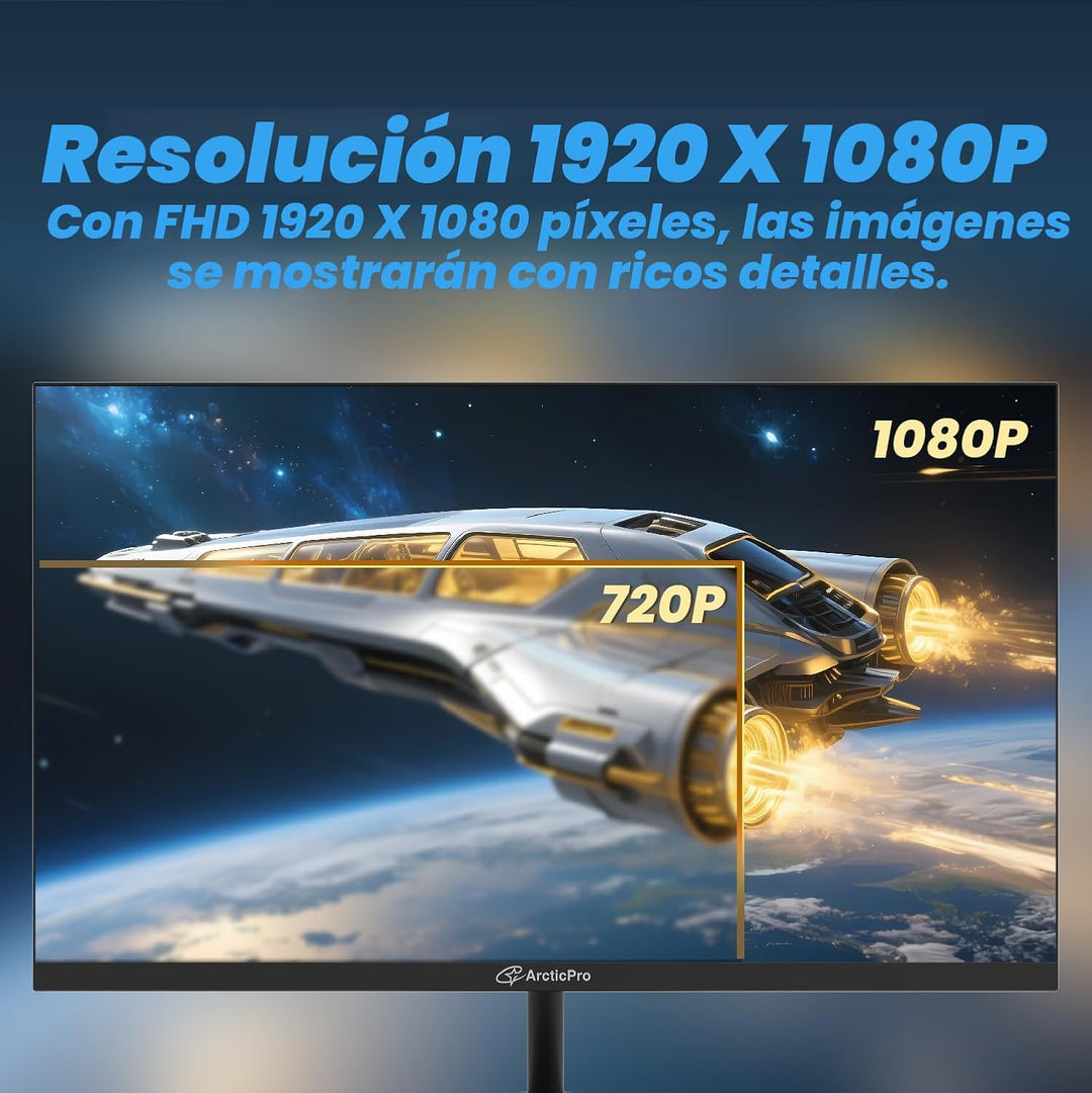 ArcticPro - Monitor para juegos de 22 pulgadas de 144 Hz, monitor d...