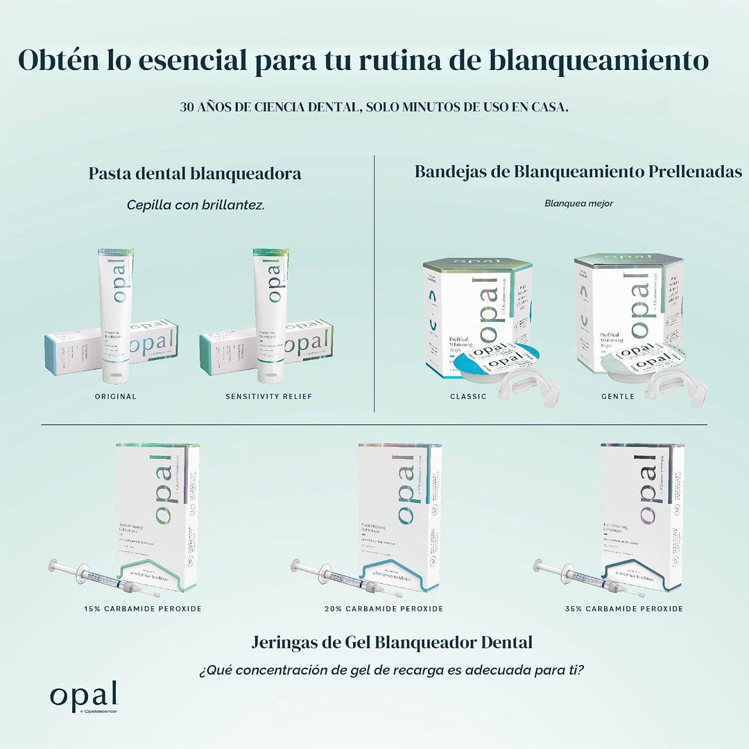 Opalescent Pasta dental blanqueadora de dientes Opal (paquete de 3)...