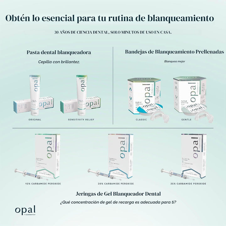 Opalescent Pasta dental blanqueadora de dientes Opal (paquete de 3)...