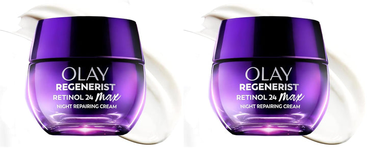 Olay Crema de noche de retinol para mujer, MAX, antienvejecimiento,...