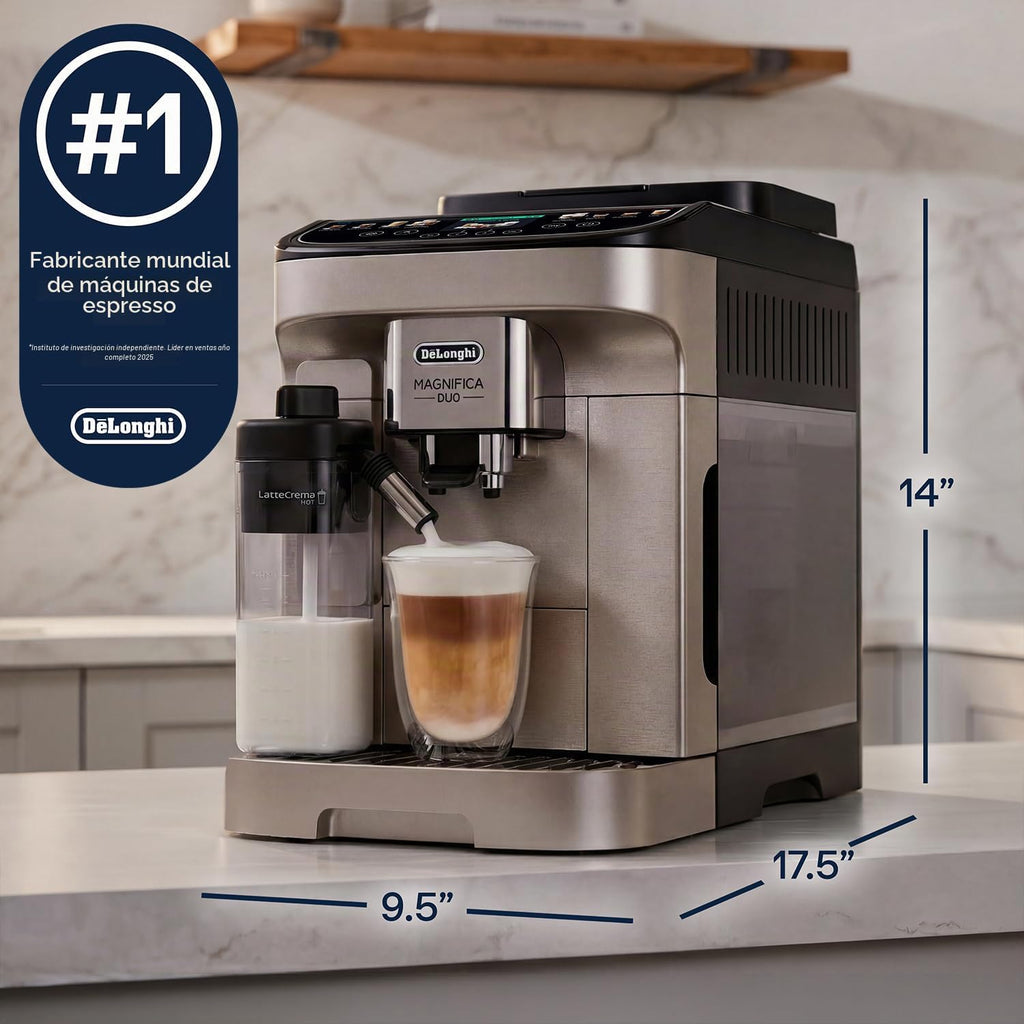 De'Longhi Magnifica Duo - Máquina automática de café espresso