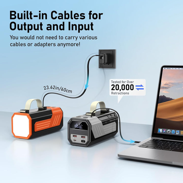 Eliegntist Banco de energía para portátil de 100 W, 70000 mAh, carg...