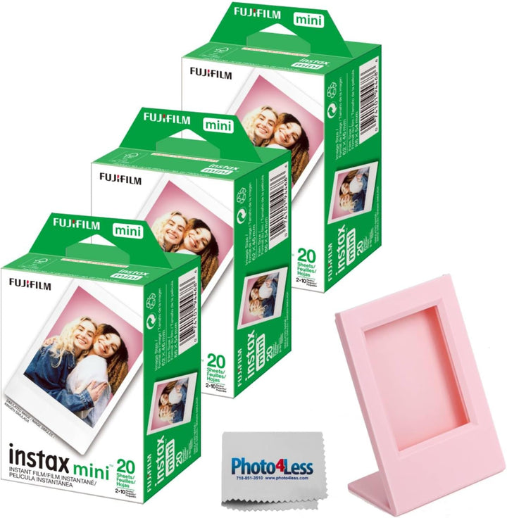 Fujifilm Paquete de película instantánea Instax Mini Twin Pack con...