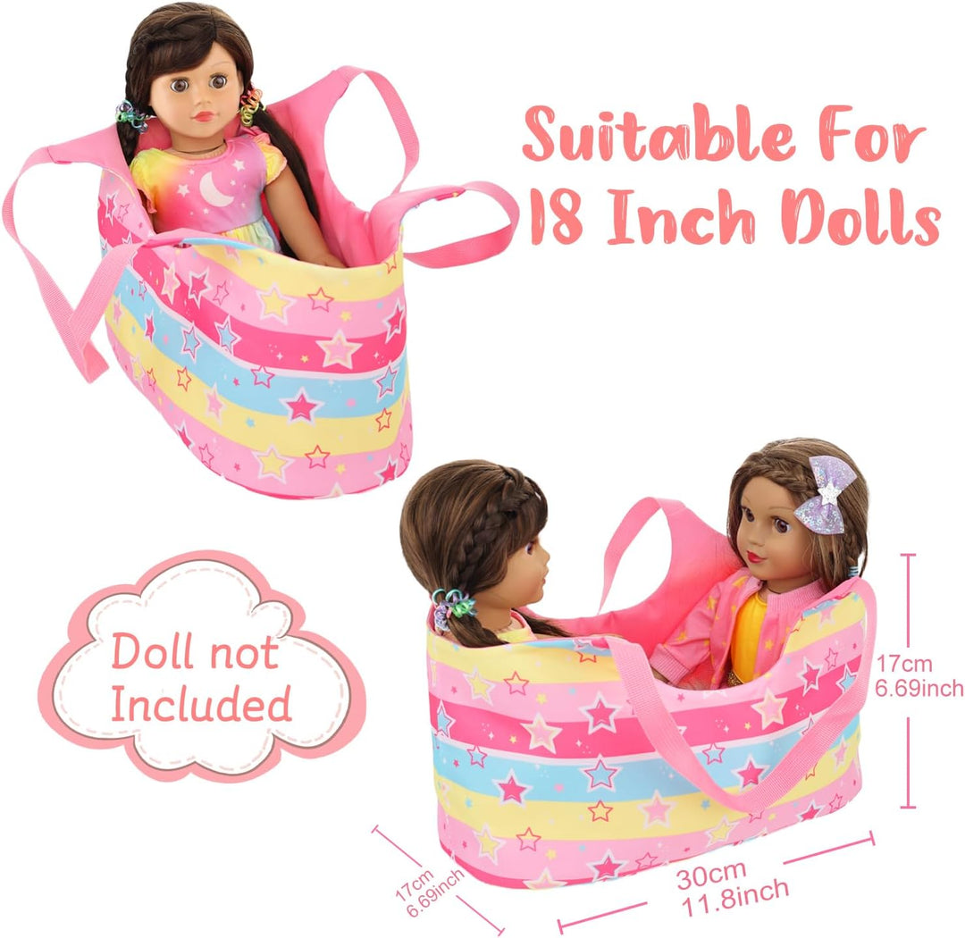 Ecore Fun Juego de accesorios para muñecas de 18 pulgadas, juego de...