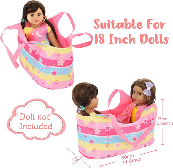 Ecore Fun Juego de accesorios para muñecas de 18 pulgadas, juego de...