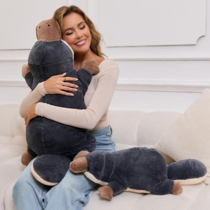 Liraziva Peluche de platypus Platypus de peluche,Suaves juguetes de...