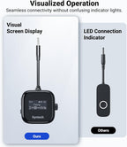 Transmisor y receptor Bluetooth 6.0 Syntech para avión, adaptador AUX 3.5 mm