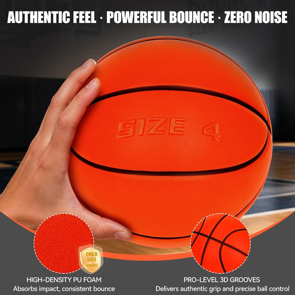 ALDWDY Aro de baloncesto para interiores sobre la puerta con baloncesto
