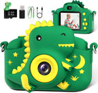 Cámara para niños, Cámara digital para niños pequeños de dinosaurio...