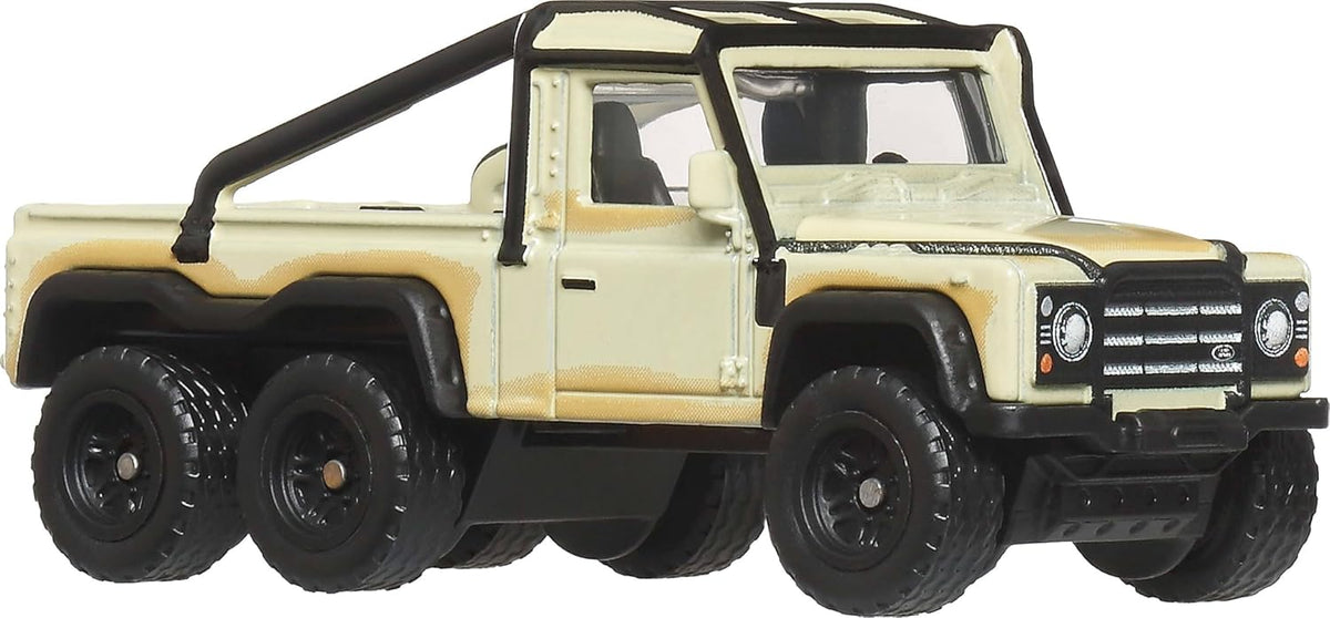 Matchbox - Autos de juguete Desert Chase Escape, paquete de 4 SUV fundidos a escala 1:64 de la película, incluye Toyota 4Runner con decoración exclusiva, juego coleccionable