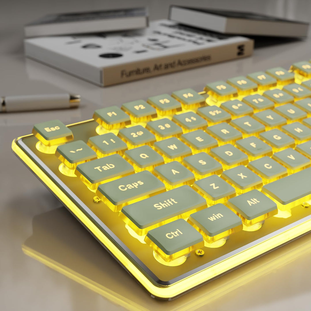 SEUNKWANG EWEADN GX710S Teclados Retroiluminados para Computadora,...
