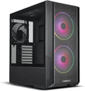 Lian Li LANCOOL 216 E-ATX Carcasa de PC, Carcasa de Juego RGB con Enfoque en el Flujo, 216 RGB negro