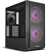 Lian Li LANCOOL 216 E-ATX Carcasa de PC, Carcasa de Juego RGB con E...