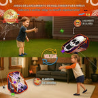 Swooc Games® - Haunted Toss™ | Juegos de Halloween para niños | Juego de lanzamiento de bolsas de frijoles 2 en 1 | Montaje en 5 segundos | Juegos de fiesta de Halloween espeluznantes para niños