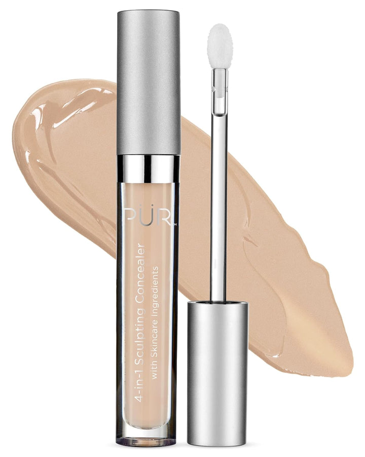 PÜR MINERALS 4-in-1 Sculpting Concealer for Women - Conceals, Brigh...