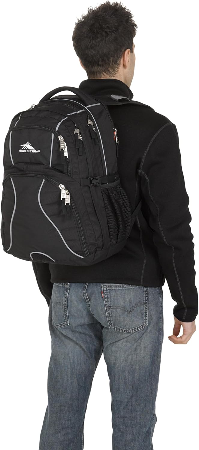 High Sierra, Negro, 19 x 13 x 7,75 pulg.