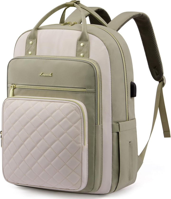 LOVEVOOK Mochila para computadora portátil para mujer, mochila para...
