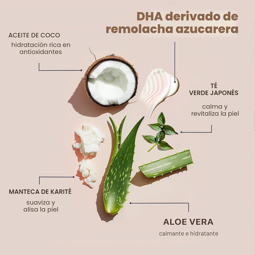 Beauty by Earth - Autobronceador hecho en EE. UU. con ingredientes...