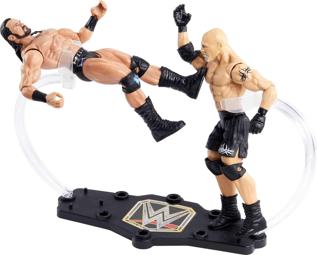 Mattel WWE Championship Showdown - Juego de 2 figuras de acción y a...