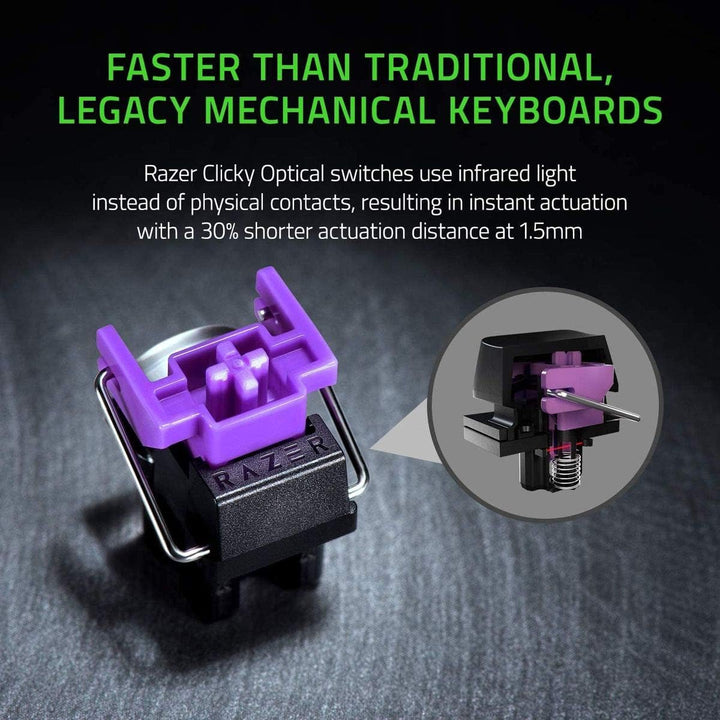 Razer Huntsman Mini 60% Teclado de juegos: Interruptores de teclado...