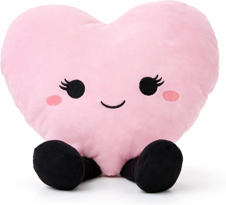 UNIMV Juguete de corazón de peluche calentable y refrigerable, ador...
