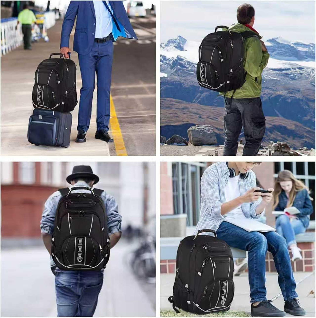 JCDOBEST Mochilas gaming para portátiles de 18.4 pulgadas con puert...