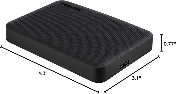 Toshiba Canvio Advance - Disco duro externo portátil de 4 TB USB 3....