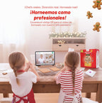 Baketivity Kit de hornear de casa de jengibre navideño