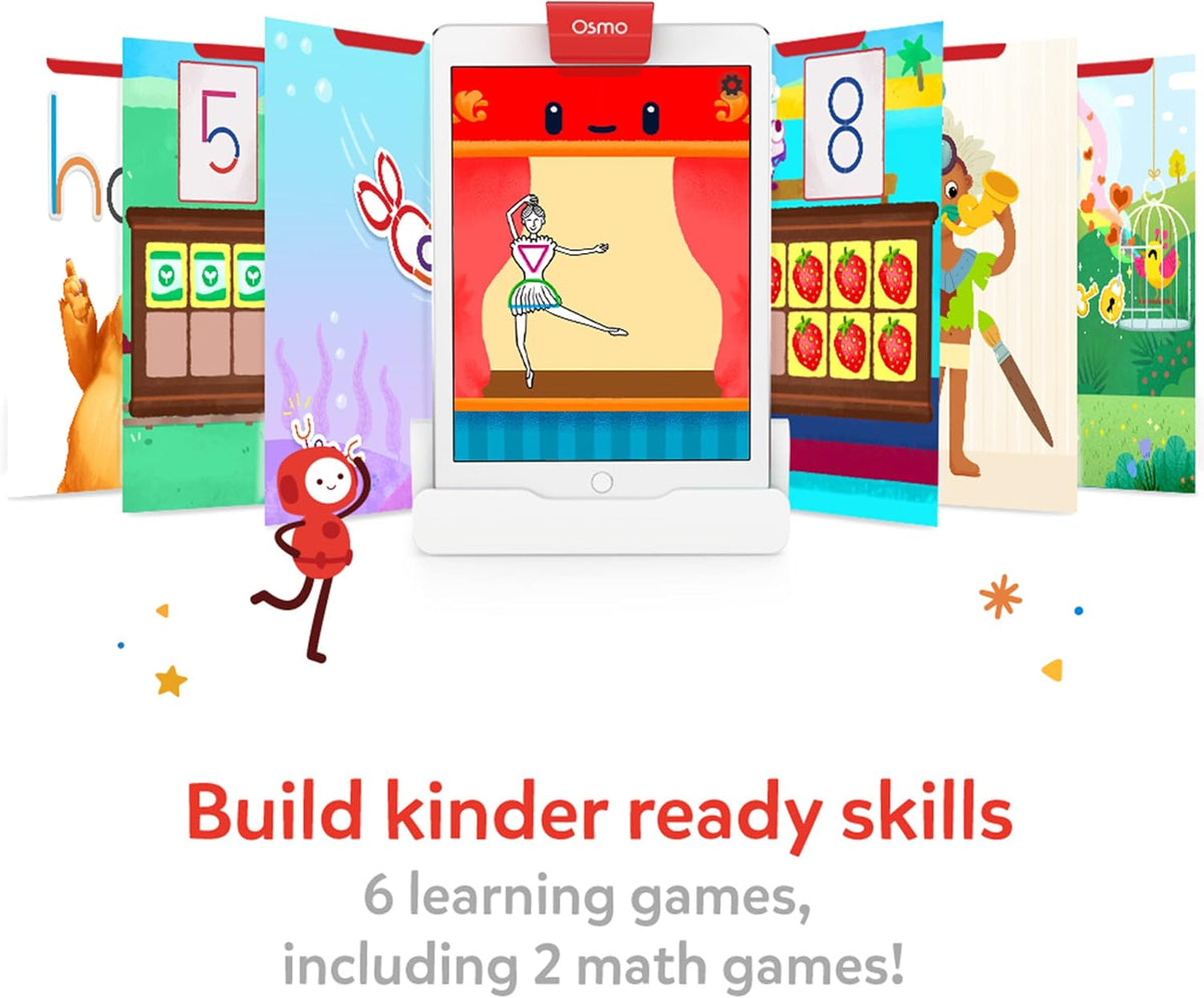 Osmo - Kit de iniciación de codificación para iPad - 9 juegos educativos de aprendizaje - Edades de 5 a 10 años - Aprende a codificar, conceptos básicos de codificación y rompecabezas de codificación