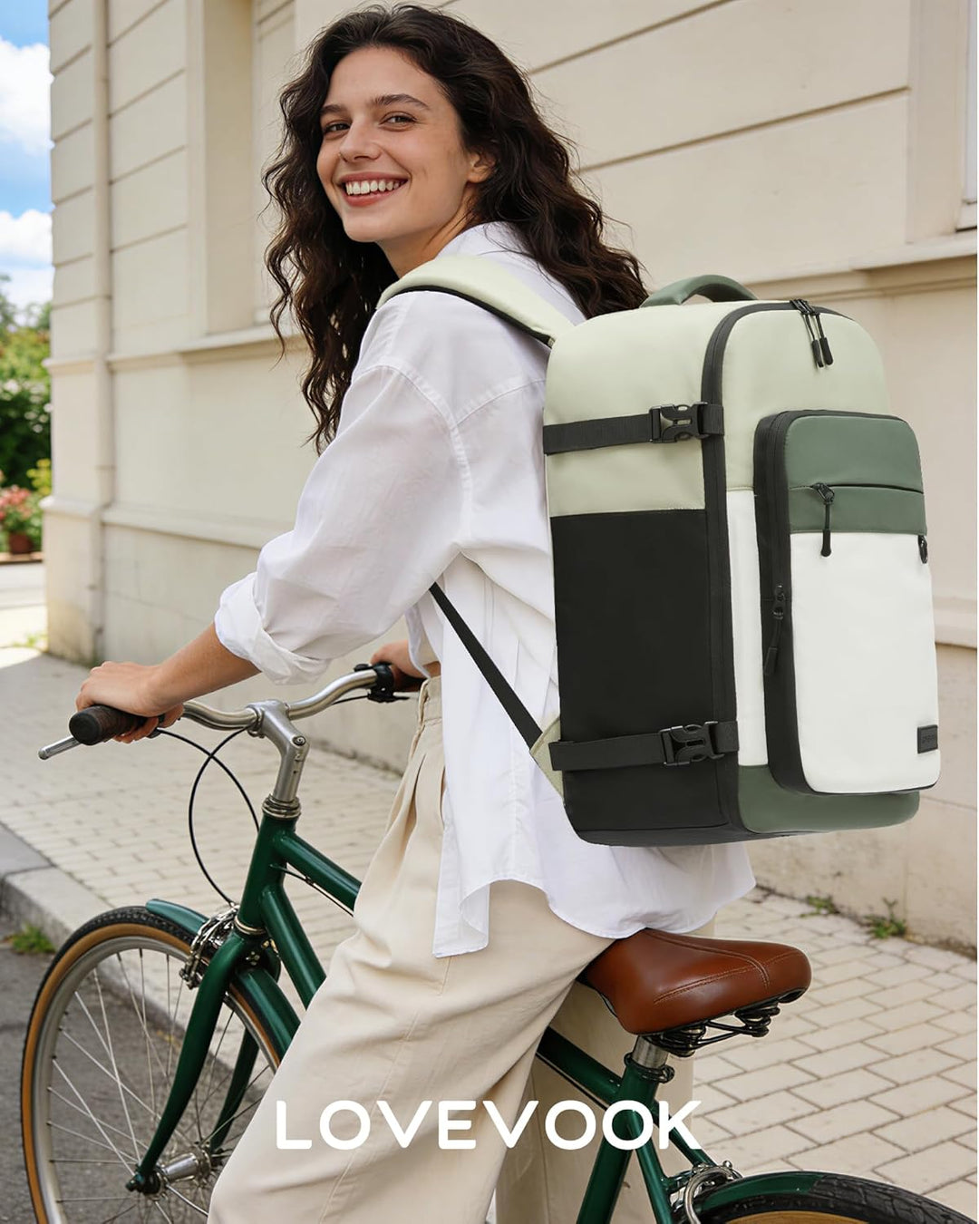 LOVEVOOK Mochila de viaje para mujeres y hombres, mochila grande ap...