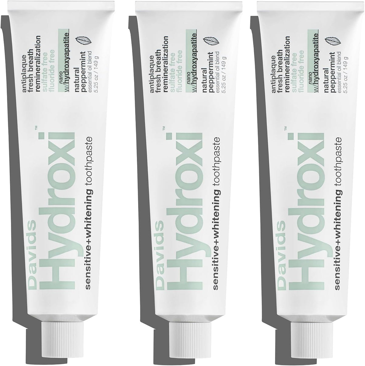 Davids Hydroxi - Pasta de dientes de nano hidroxiapatita sin fluoru...
