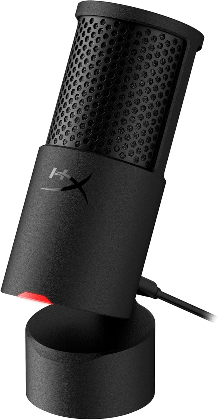 HyperX SoloCast 2 - Micrófono condensador USB para juegos para PC,...