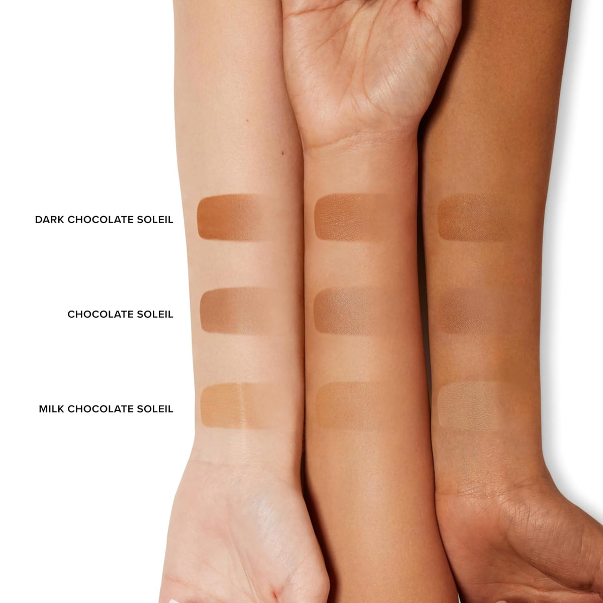 Too Faced Chocolate Soleil Matte, Embalaje original, 02 Soleil de chocolate (medio/profundo)