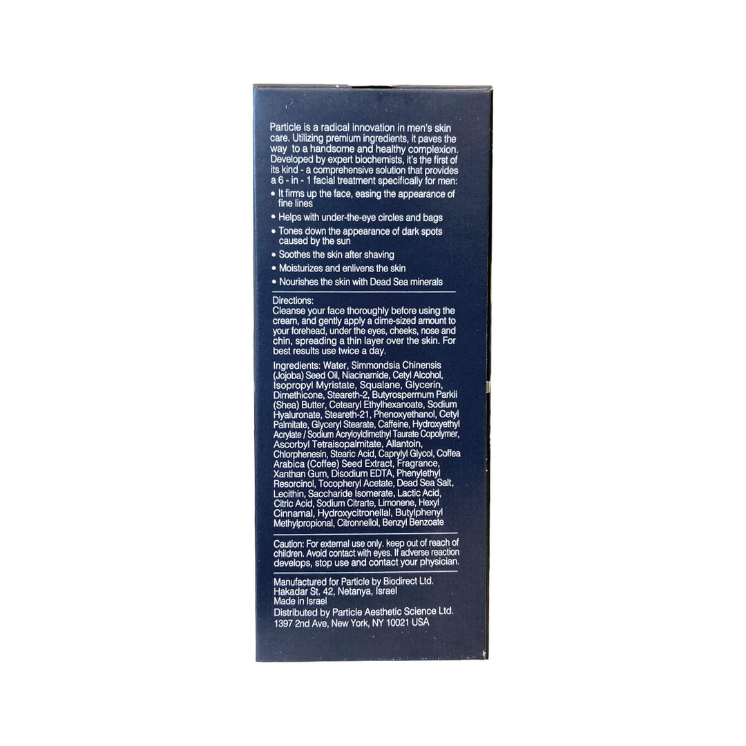 Crema facial 6 en 1 de Particle para hombres, hidratante diario par...