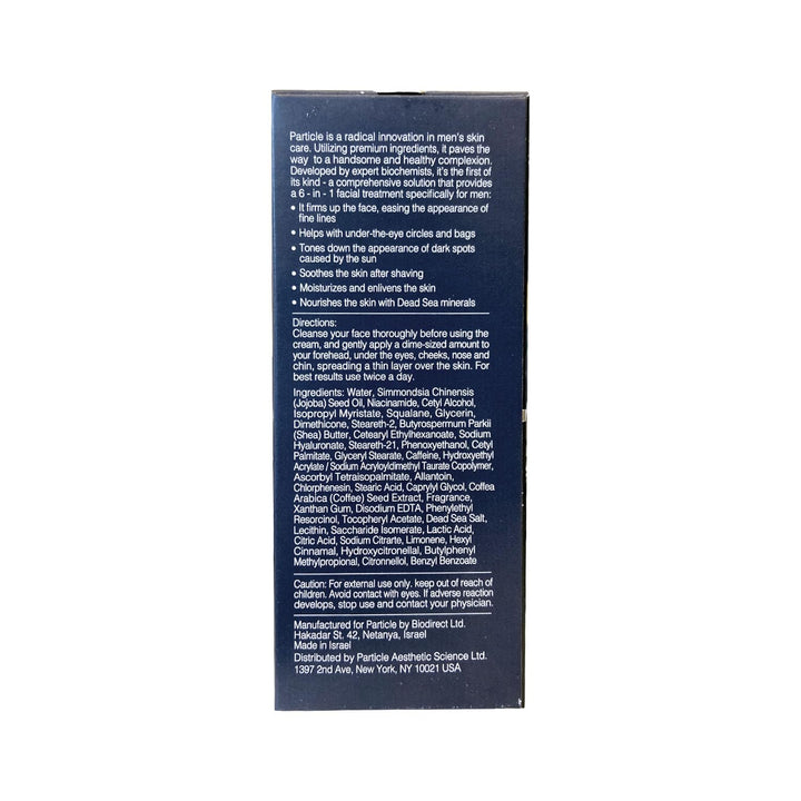 Crema facial 6 en 1 de Particle para hombres, hidratante diario par...