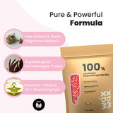 Wax Wax Pink Pearl - Cuentas de cera dura | Cera brasileña y de bik...
