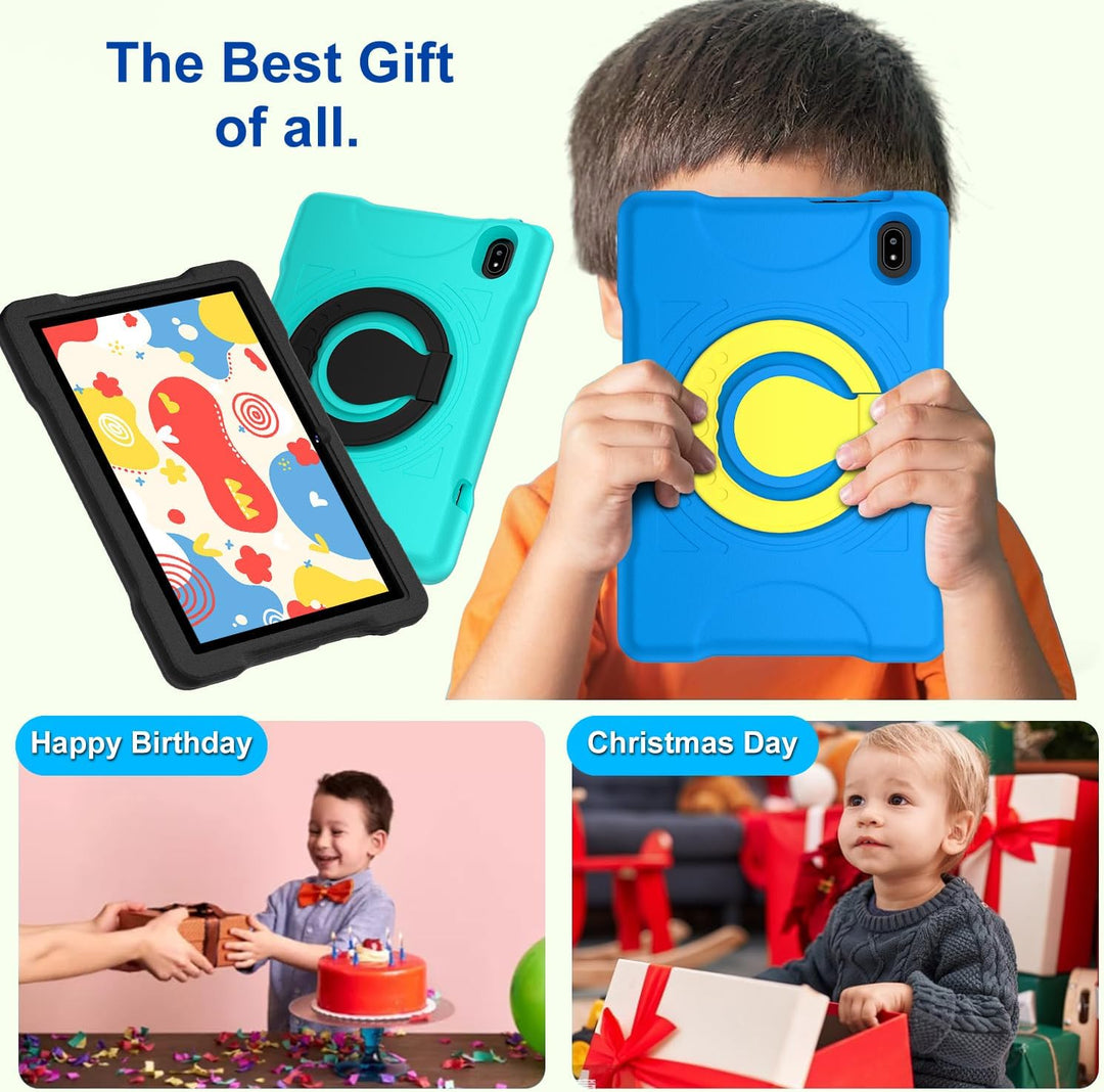 UJJ Tableta para niños Android 15 de 10 pulgadas, 30 GB de RAM 64 G...