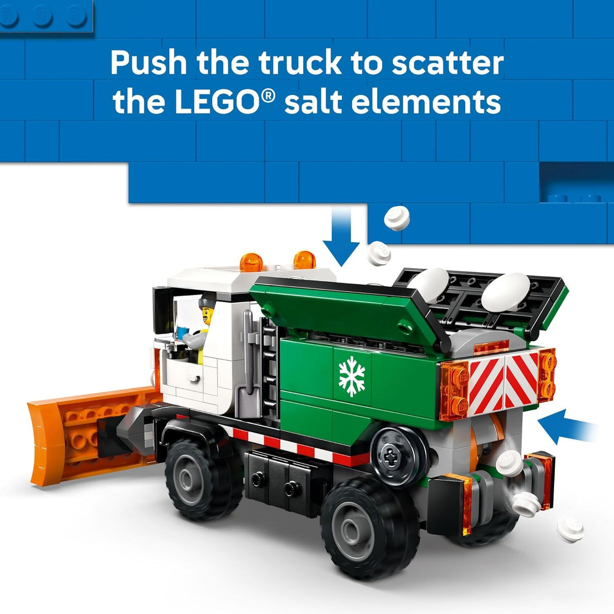 LEGO Camión quitanieves urbano de juguete para niños