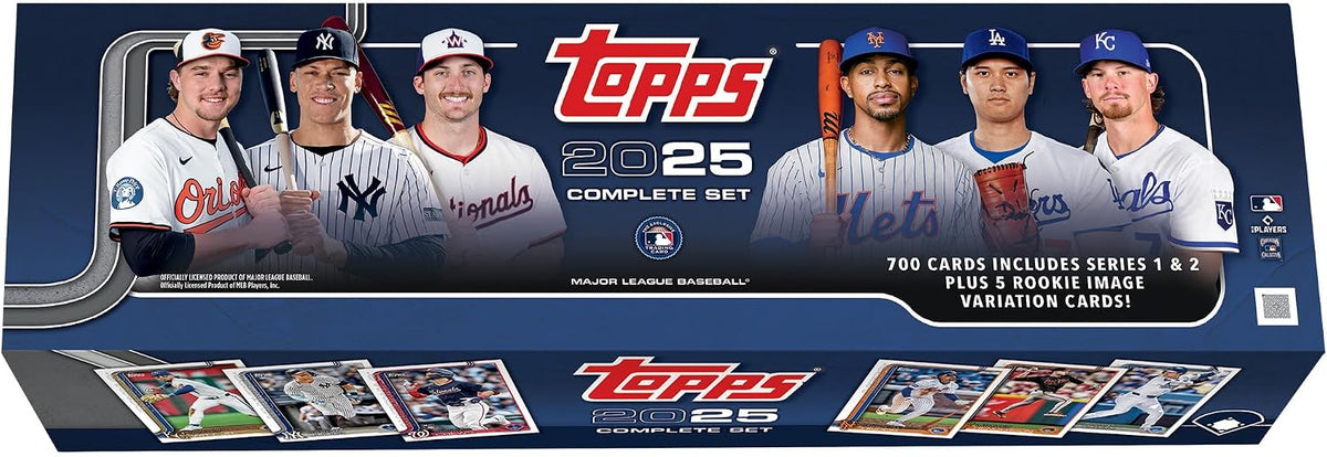 Topps 2025 Sets completos de béisbol - Sellado de fábrica - Caja al por menor
