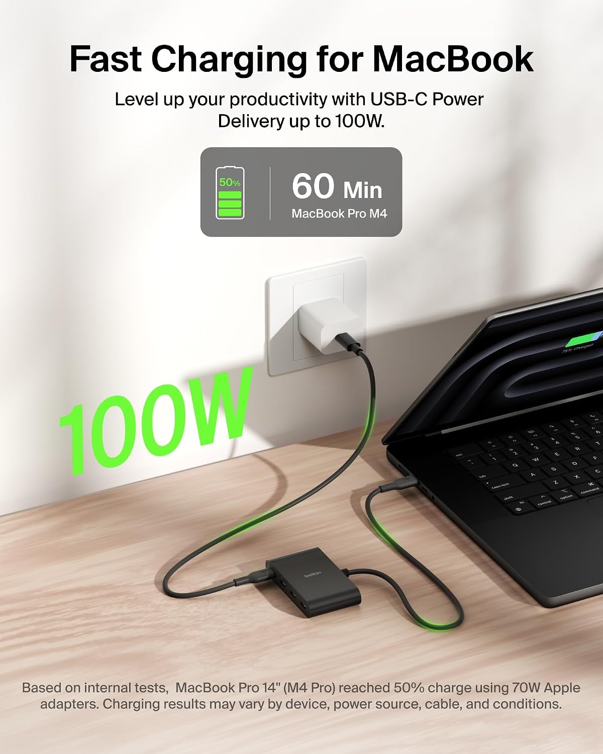 Belkin, AVC018BTBK, hub USB 3.2 de 4 puertos