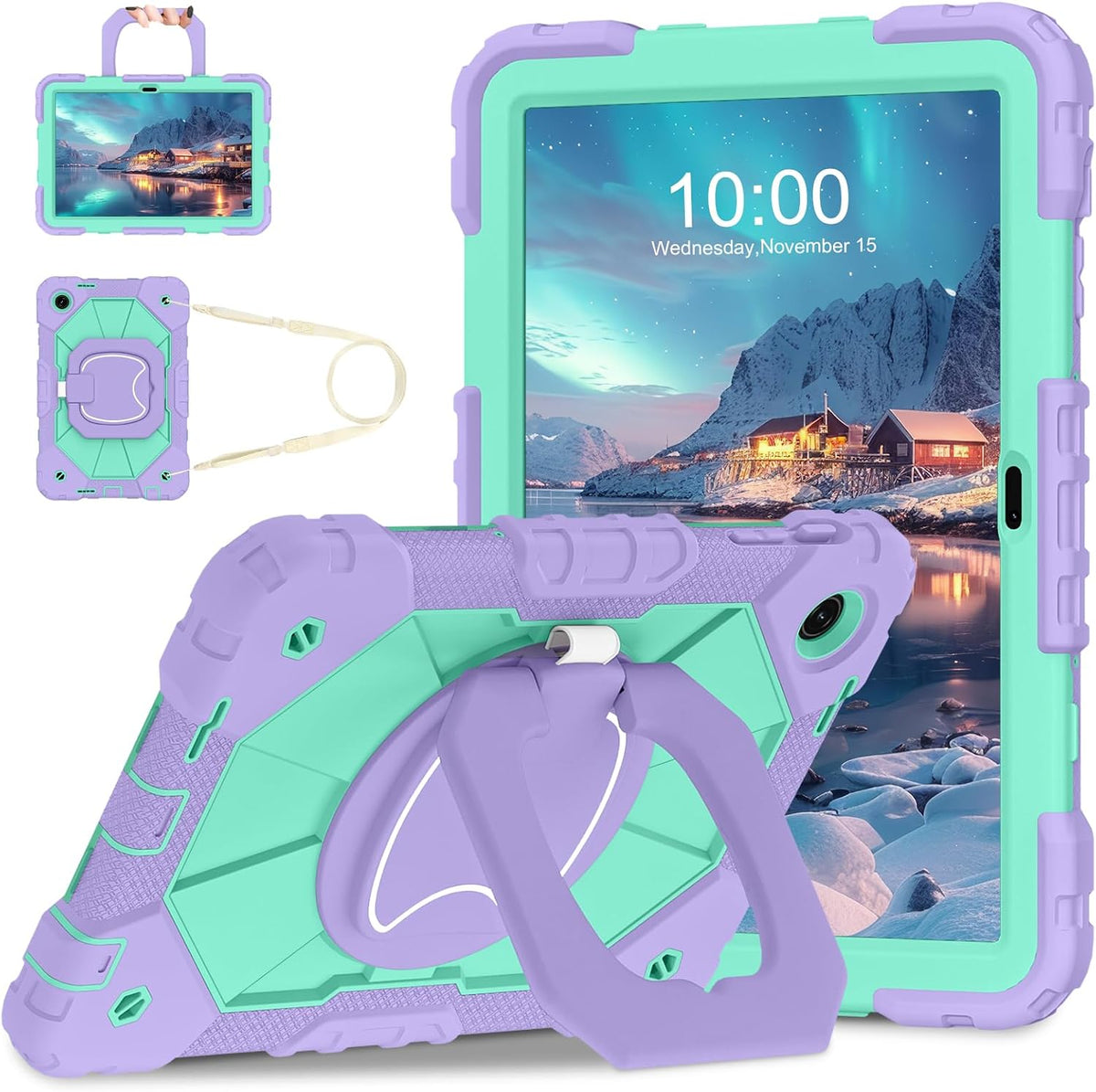 WESOROL Funda para T-Mobile Revvl Tab 2 10.1 pulgadas a prueba de golpes